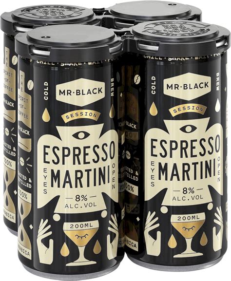 espresso martini in can